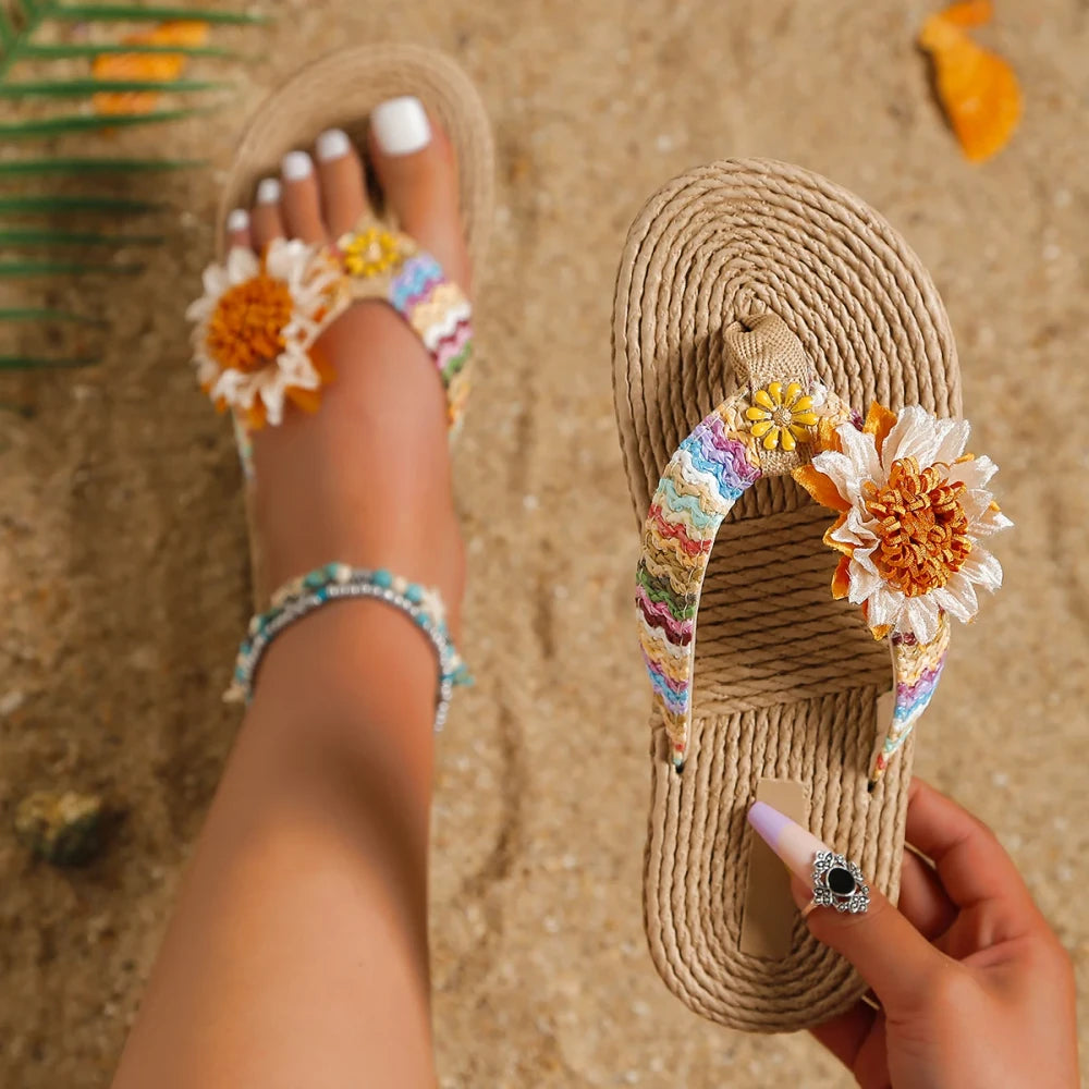 Sunflower Soft Sole Flip Flops