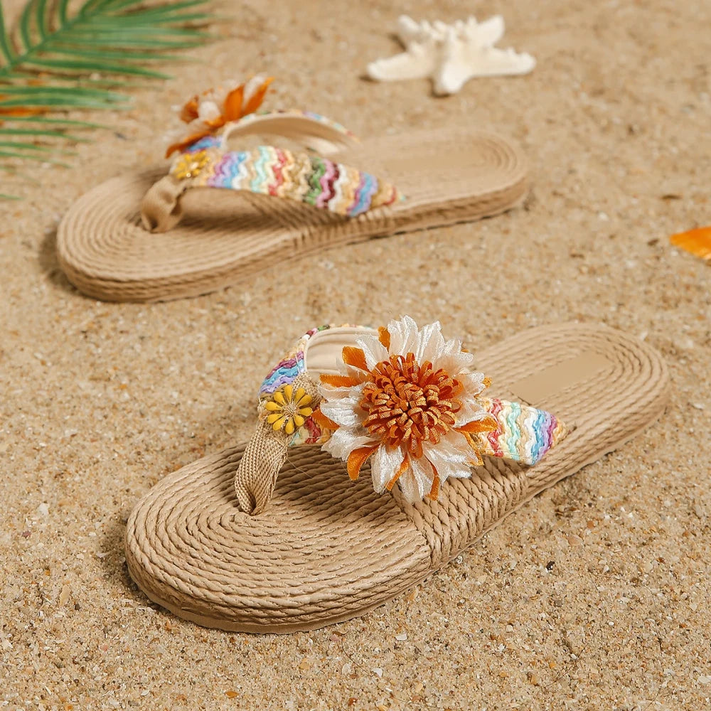 Sunflower Soft Sole Flip Flops
