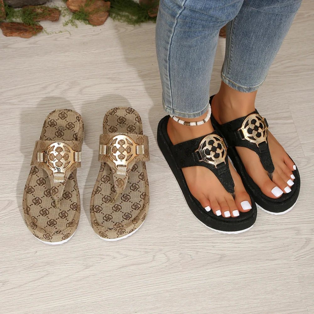 Floral Platform Slides
